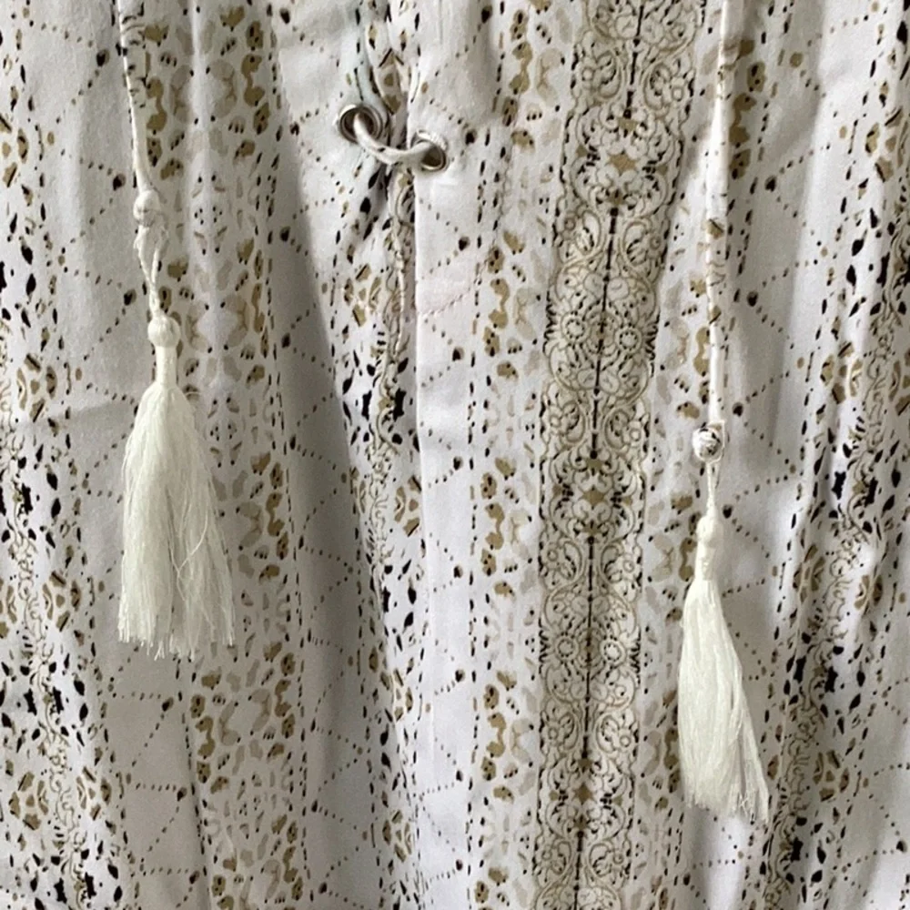 FAITHFULL THE BRAND Roman Mini Dress In Oasis Print Size Small - Picture 5 of 12